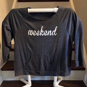 Papermoon Charcoal Sweatshirt